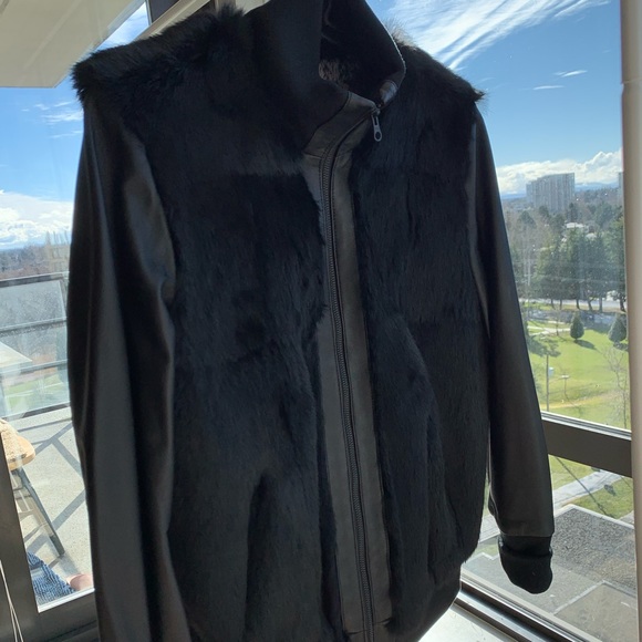Leather Fur Jacket - Picture 2 of 16